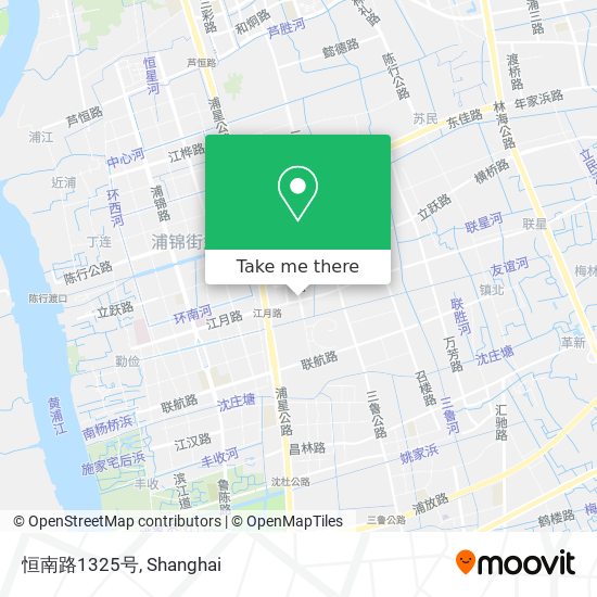 恒南路1325号 map