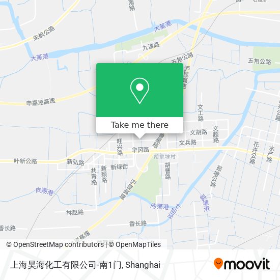 上海昊海化工有限公司-南1门 map