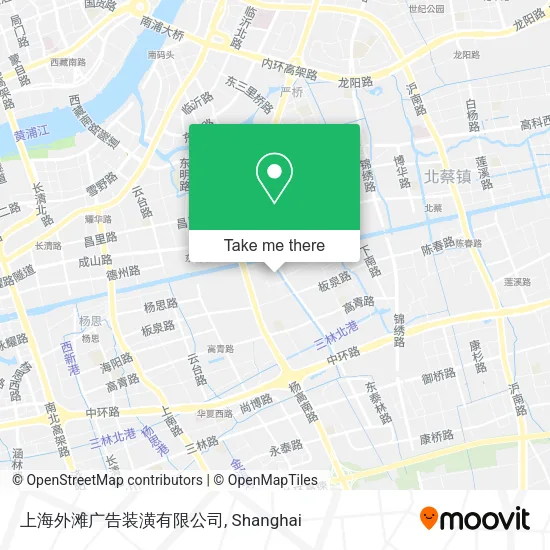 上海外滩广告装潢有限公司 map