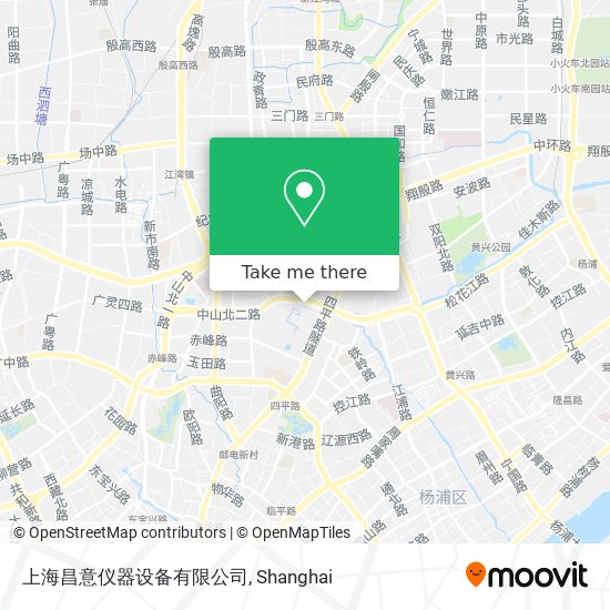 上海昌意仪器设备有限公司 map