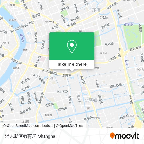 浦东新区教育局 map
