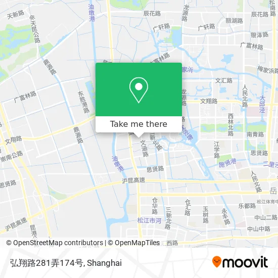 弘翔路281弄174号 map