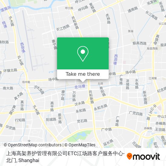 上海高架养护管理有限公司ETC江场路客户服务中心-北门 map