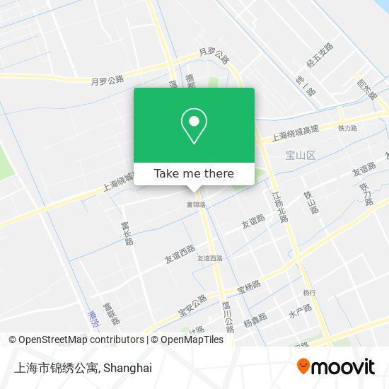 上海市锦绣公寓 map