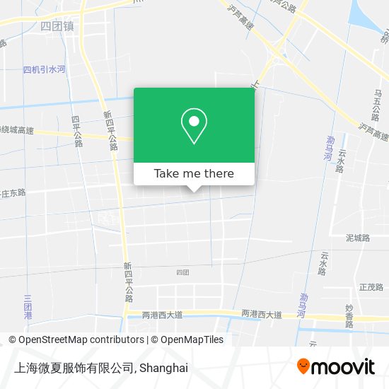 上海微夏服饰有限公司 map
