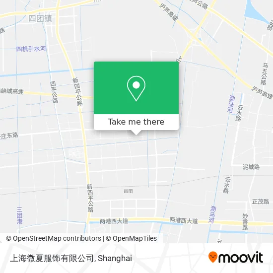上海微夏服饰有限公司 map