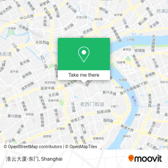 淮云大厦-东门 map