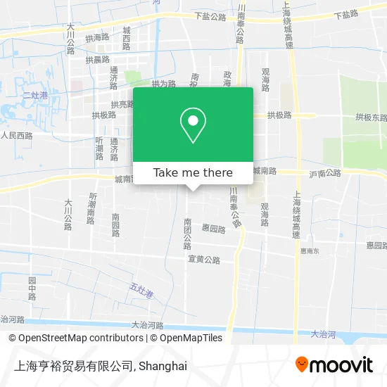 上海亨裕贸易有限公司 map