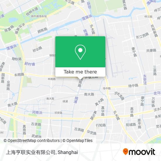 上海亨联实业有限公司 map