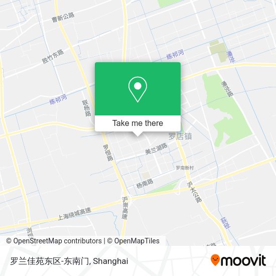 罗兰佳苑东区-东南门 map