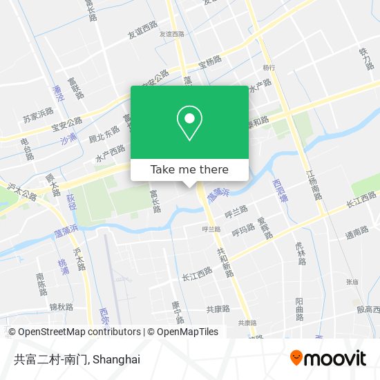 共富二村-南门 map