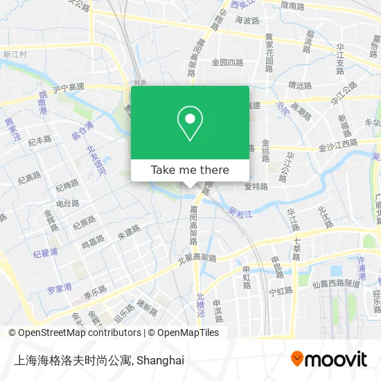 上海海格洛夫时尚公寓 map