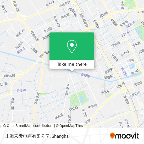 上海宏发电声有限公司 map