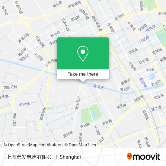 上海宏发电声有限公司 map
