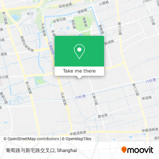 葡萄路与新宅路交叉口 map