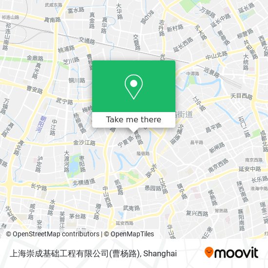 上海崇成基础工程有限公司(曹杨路) map