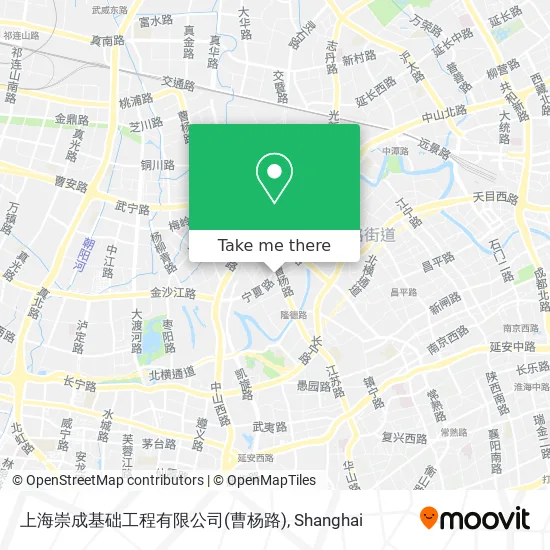 上海崇成基础工程有限公司(曹杨路) map