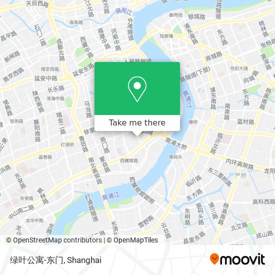 绿叶公寓-东门 map