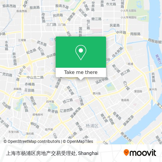 上海市杨浦区房地产交易受理处 map