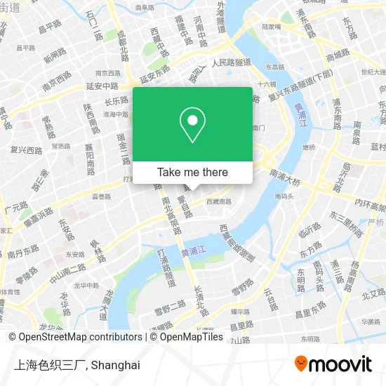 上海色织三厂 map
