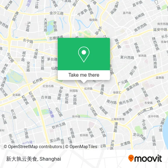 新大孰云美食 map