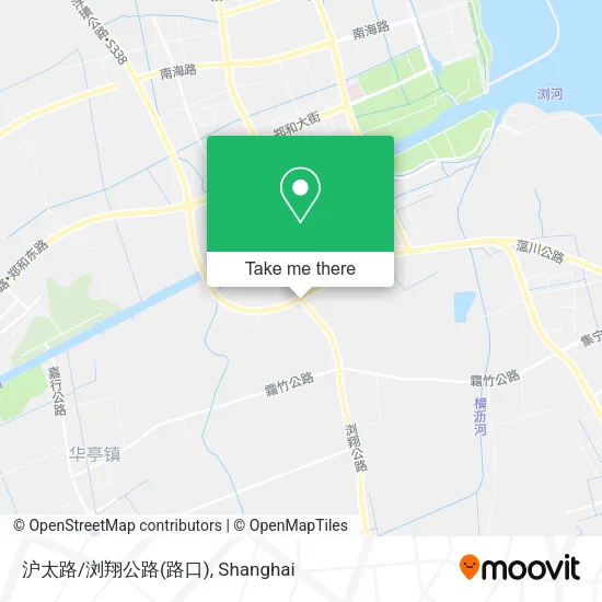 沪太路/浏翔公路(路口) map