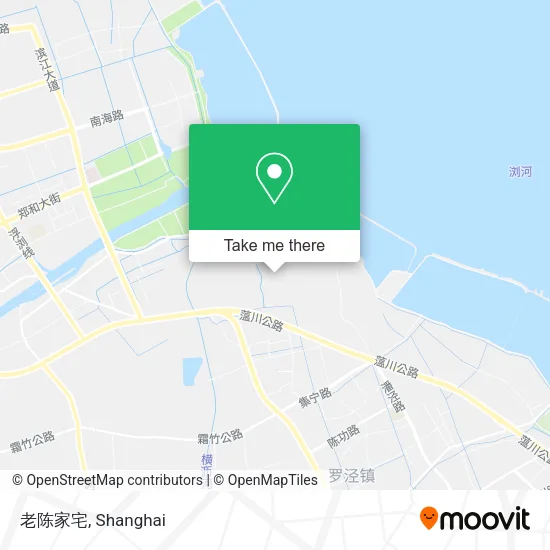 老陈家宅 map