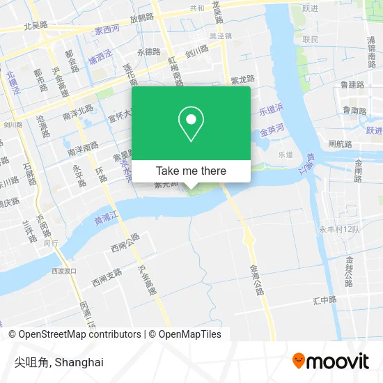 尖咀角 map