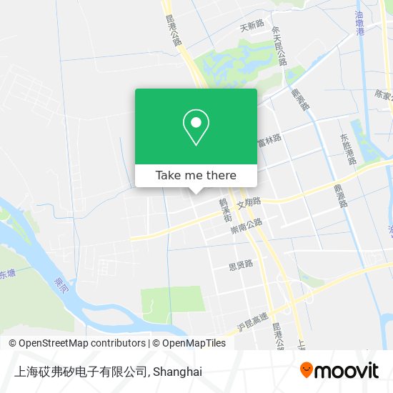 上海砹弗矽电子有限公司 map