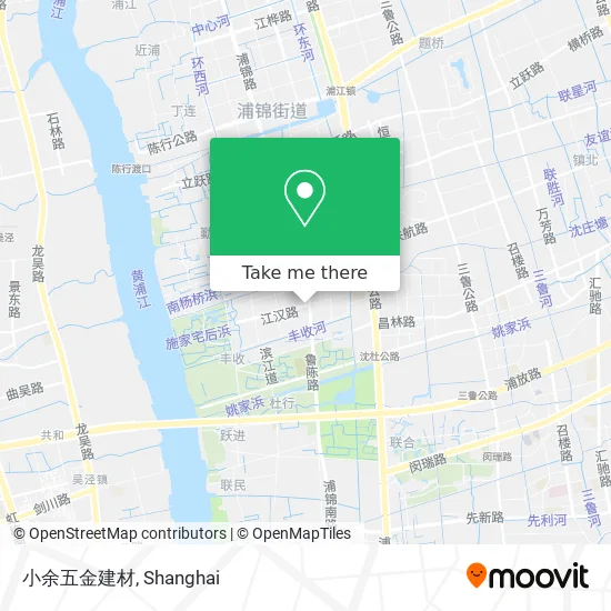 小余五金建材 map