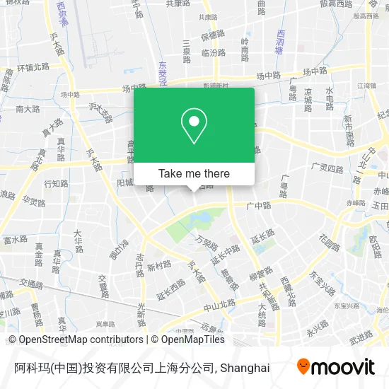 阿科玛(中国)投资有限公司上海分公司 map