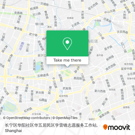 长宁区华阳社区华五居民区学雷锋志愿服务工作站 map