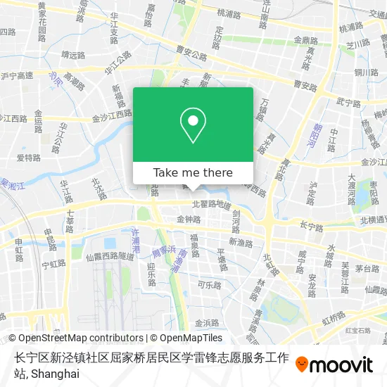 长宁区新泾镇社区屈家桥居民区学雷锋志愿服务工作站 map