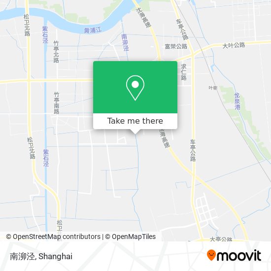 南泖泾 map