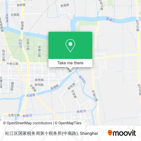 松江区国家税务局第十税务所(中南路) map