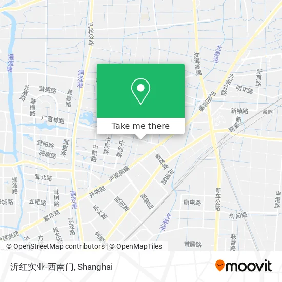 沂红实业-西南门 map