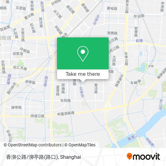 香泖公路/泖亭路(路口) map