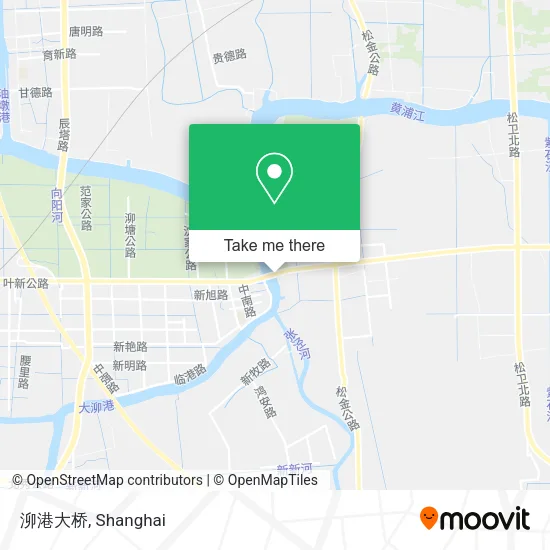 泖港大桥 map