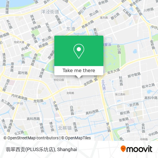 翡翠西贡(PLUS乐坊店) map