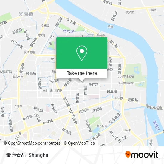 泰康食品 map