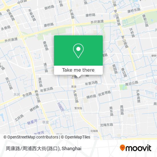 周康路/周浦西大街(路口) map