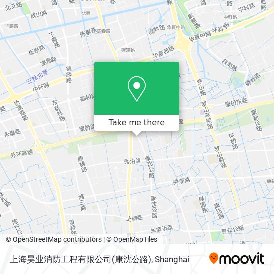 上海昊业消防工程有限公司(康沈公路) map