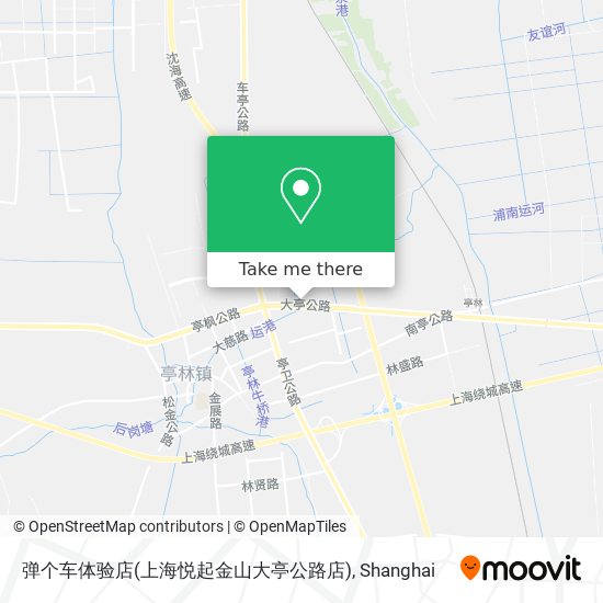 弹个车体验店(上海悦起金山大亭公路店) map