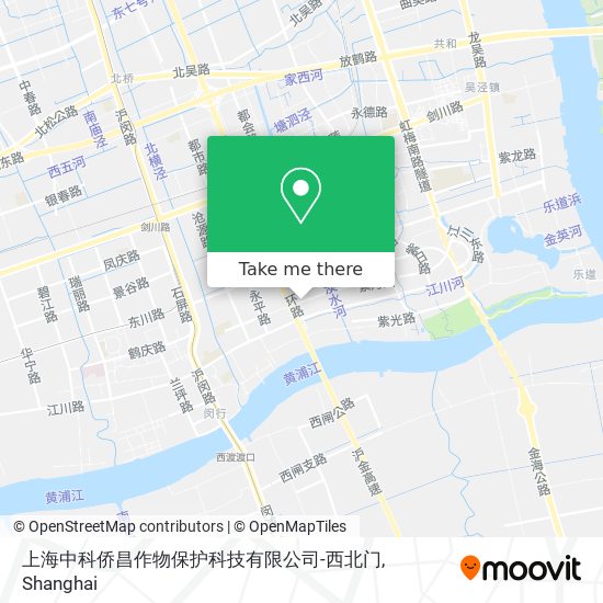 上海中科侨昌作物保护科技有限公司-西北门 map