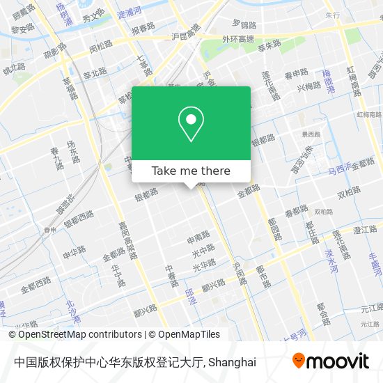 中国版权保护中心华东版权登记大厅 map