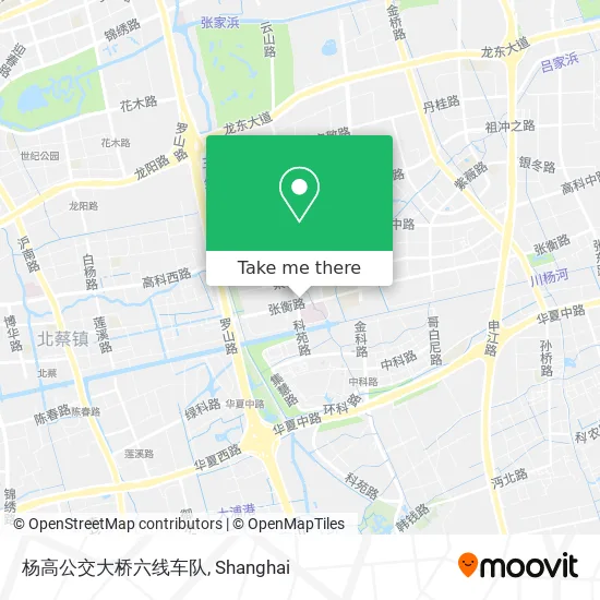 杨高公交大桥六线车队 map