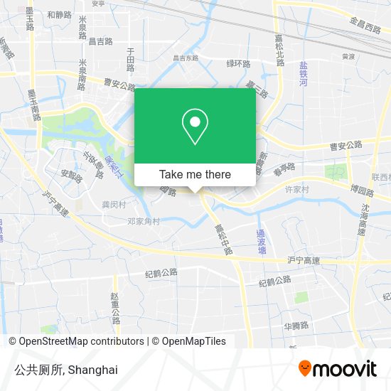 公共厕所 map