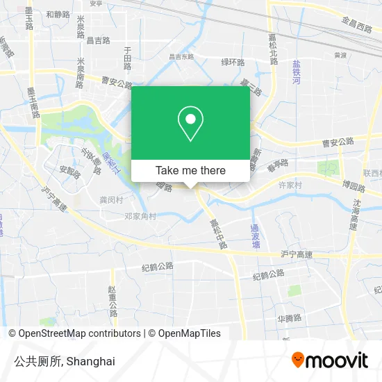 公共厕所 map