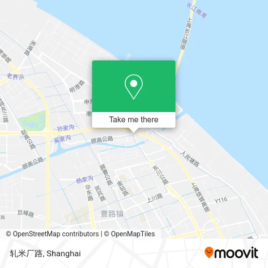 轧米厂路 map