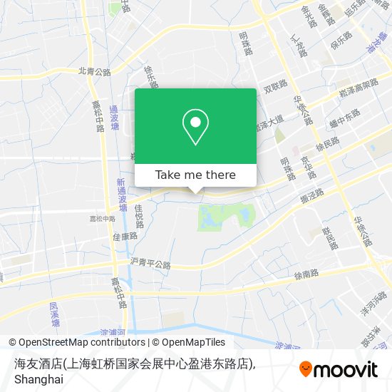 海友酒店(上海虹桥国家会展中心盈港东路店) map